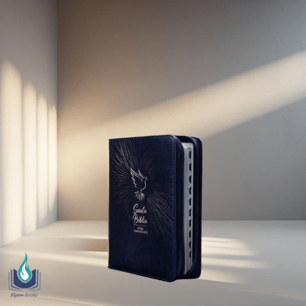 Biblia Reina Valera tamaño portátil con letra grande cierre e índice